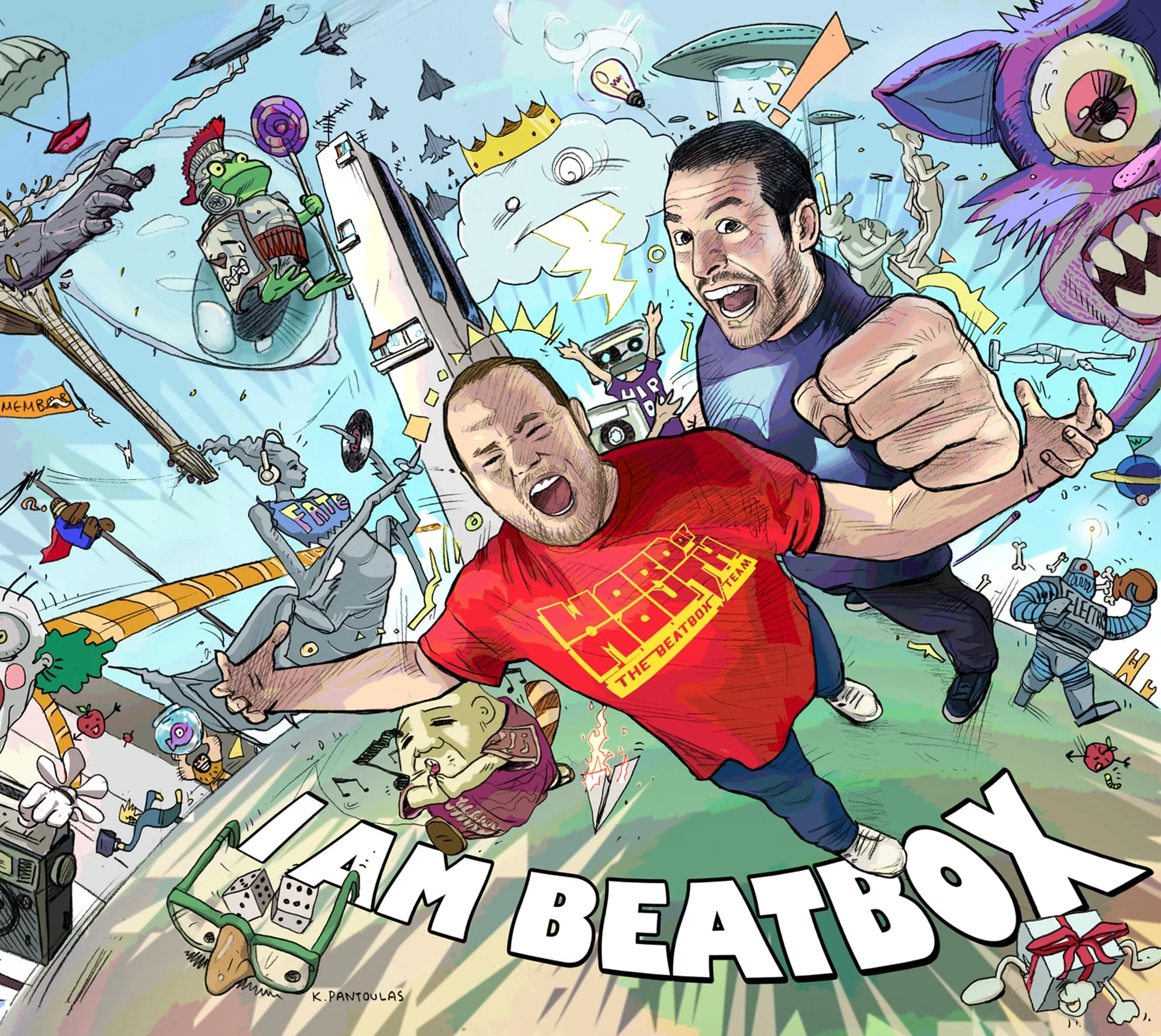 WORD OF MOUTH LP COVER - I AM BEATBOX