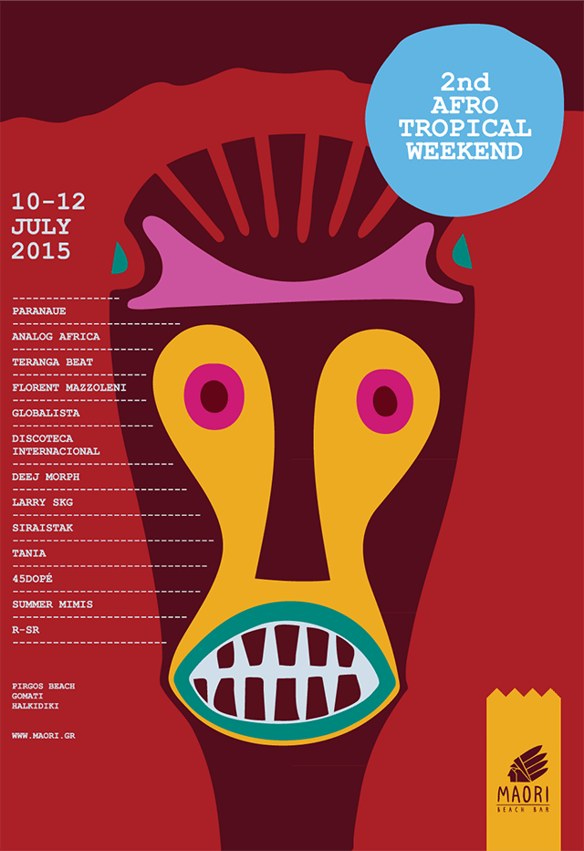 2nd Afro Tropical Weekend - Poster